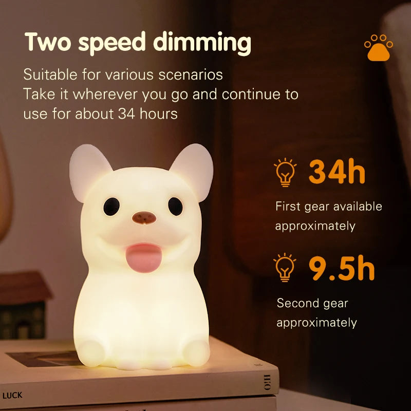 Buddy The Bulldog Nightlight